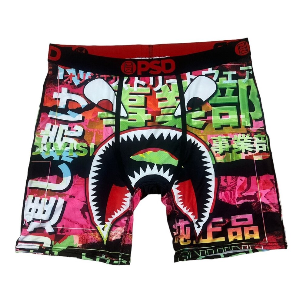 PSD Underwear Men's Warface Hiragana 51 Boxer XL NWOT